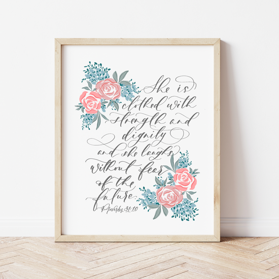 Load image into Gallery viewer, Proverbs 31:10 Art Print
