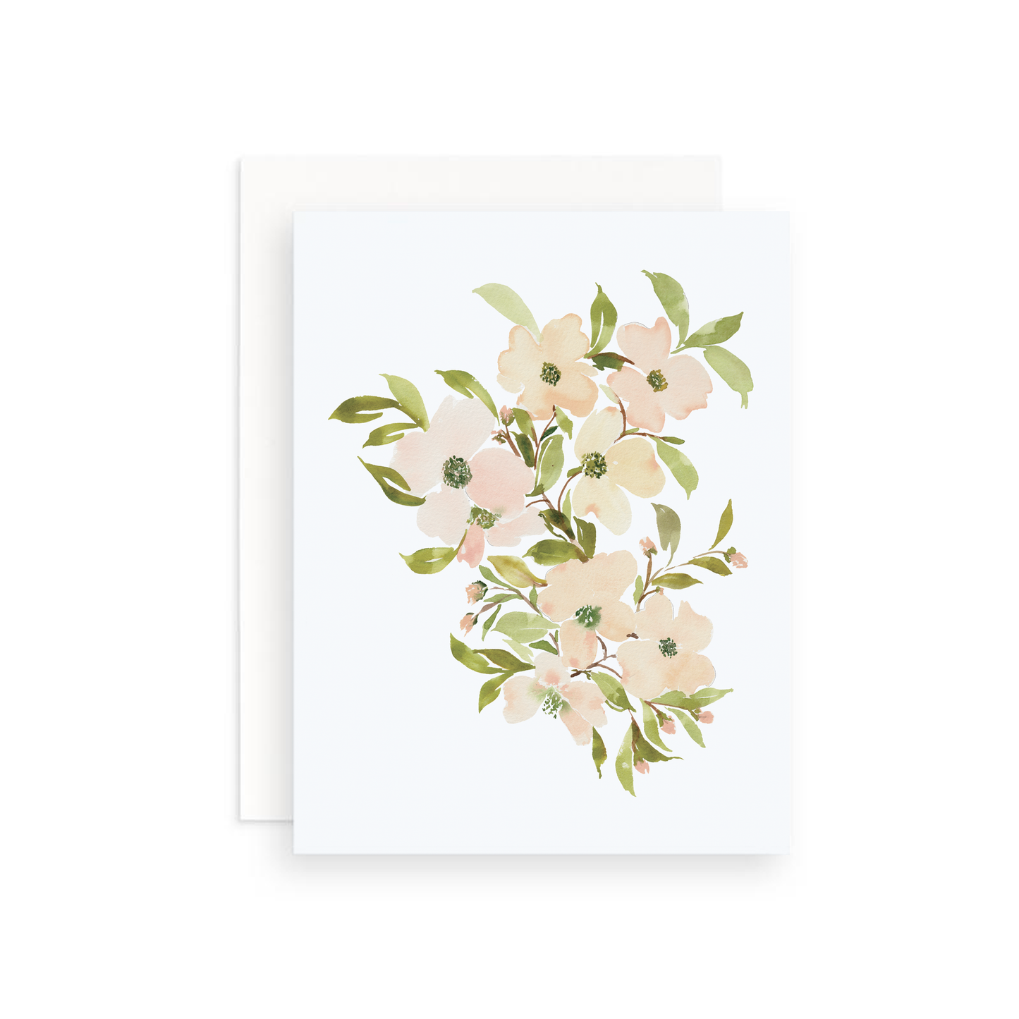 Load image into Gallery viewer, Watercolor Dogwood Greeting Card
